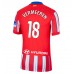 Maillot de foot Atletico Madrid Arthur Vermeeren #18 Domicile vêtements 2024-25 Manches Courtes